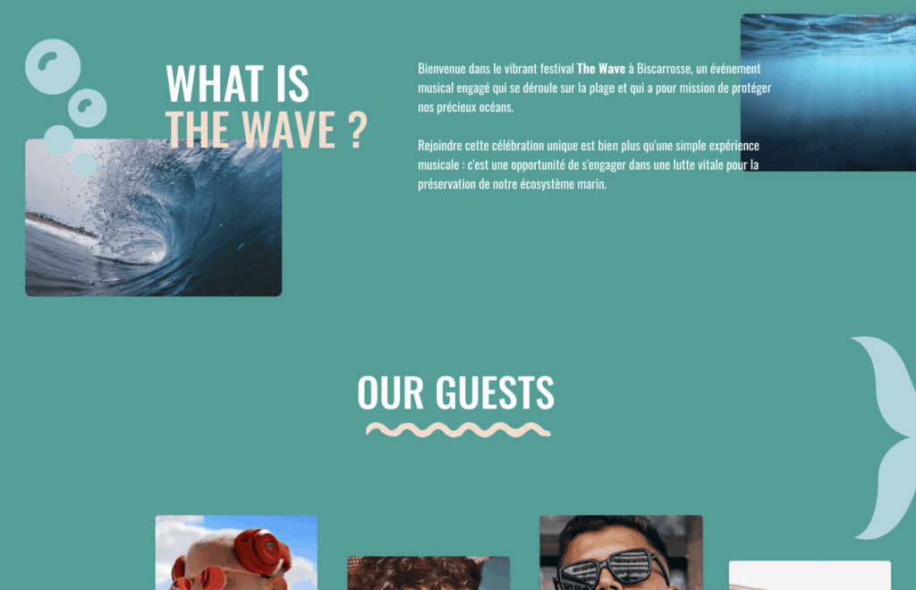 we wave maquette